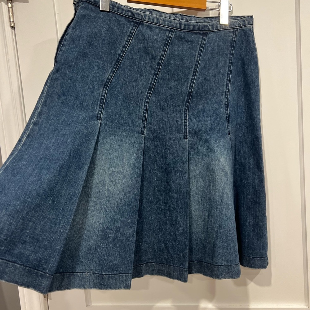 Vintage Y2K Michael Kors Denim Skirt - Picture 7 of 8
